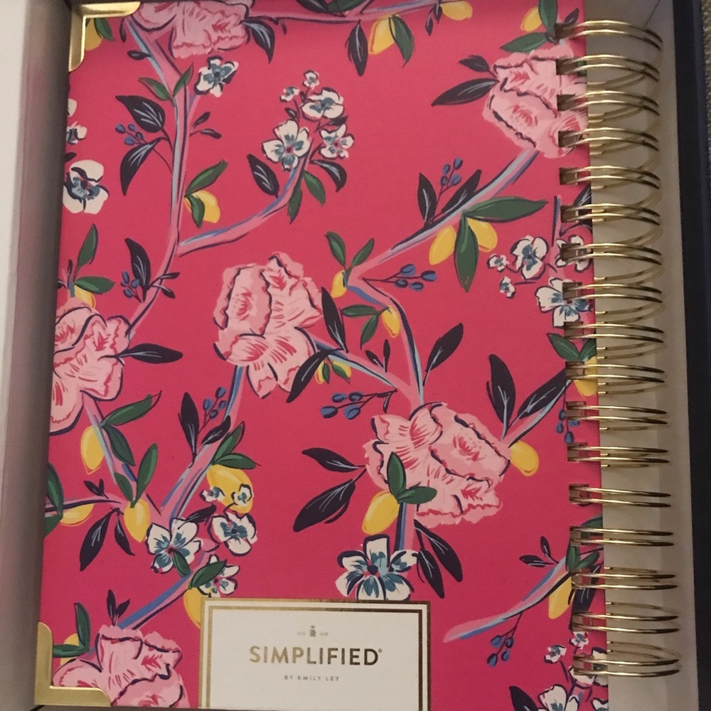 Academic Year Simplified Planner